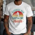 Baseball Dad Like A Regular Dad But Cooler Father's Day Premium Men T-Shirt