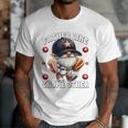 Baseball Dad Saying Hot Dog Gnome Pun For Fathers Day Premium Tri-Blend Men T-Shirt Baseball Dad Saying Hot Dog Gnome Pun For Fathers Day Premium Tri-Blend Men T-Shirt
