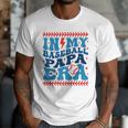 In My Baseball Papa Era Groovy Baseball Dad Family Matching Raglan Baseball Tee Men T-Shirt In My Baseball Papa Era Groovy Baseball Dad Family Matching Raglan Baseball Tee Men T-Shirt