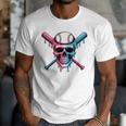 Cool Baseball Ice Cream Dripping Baseball Dad Baseball Lover Premium Men T-Shirt Cool Baseball Ice Cream Dripping Baseball Dad Baseball Lover Premium Men T-Shirt