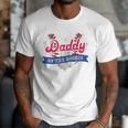 Daddy Of The Rookie Baseball Dad Retro Love Heart Birthday Premium Men T-Shirt