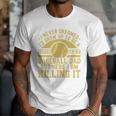 I Never Dreamed I'd Grow Up To Be A Super Sexy Baseball Dad Premium Men T-Shirt