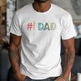 Number One Baseball Dad Father's Day Baseball Player Dad Premium Men T-Shirt