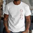 Number One Baseball Dad Fathers Day Baseball Player Dad Premium Men T-Shirt