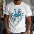 Rub Some Dirt On It Sports Coach Fans Baseball Dad Men T-Shirt Rub Some Dirt On It Sports Coach Fans Baseball Dad Men T-Shirt