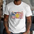Softball Dad Like A Baseball Dad With Bigger Balls Sport Dad Premium Men T-Shirt Softball Dad Like A Baseball Dad With Bigger Balls Sport Dad Premium Men T-Shirt