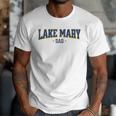 Vintage Lake Mary Florida Baseball Dad Lovers An Fans Men T-Shirt
