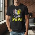 Ball Papa Softball Baseball Dad Daddy Men T-Shirt Ball Papa Softball Baseball Dad Daddy Men T-Shirt