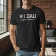 Baseball Dad Daddy Father's Day Number One Baseball Dad Men T-Shirt