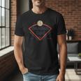 Baseball Dad Diamond Game Day Men T-Shirt Baseball Dad Diamond Game Day Men T-Shirt