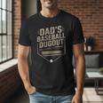 Baseball Baseball Dad Dugout Family Matching Men T-Shirt