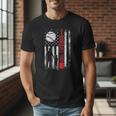 Baseball Dad Father And Son Baseball Love Men T-Shirt