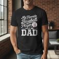 Baseball Dad My Favorite Baseball Player Calls Me Dad Men T-Shirt