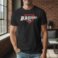 Baseball Dad Field Day Baseball Fans Family Matching Men T-Shirt