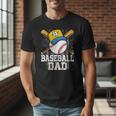 Baseball Dad Happy Fathers Day For Men Boys Kids Men T-Shirt