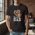 Baseball Dad Leopard Heart Colorful Men T-Shirt Baseball Dad Leopard Heart Colorful Men T-Shirt