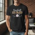 Baseball Dad Leopard Baseball Player Men T-Shirt Baseball Dad Leopard Baseball Player Men T-Shirt
