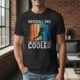 Baseball Dad Baseball Lover Father's Day Men T-Shirt