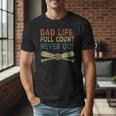 Baseball Dad For Men Dad Life Full Count Never Out Men T-Shirt Baseball Dad For Men Dad Life Full Count Never Out Men T-Shirt