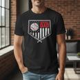 Baseball Dad Men USA American Flag Fathers Day 4th Of July Men T-Shirt Baseball Dad Men USA American Flag Fathers Day 4th Of July Men T-Shirt