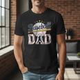 Baseball Dad Player Cool Retro Sports Fan Father's Day Men T-Shirt