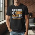 Baseball Dad Like a Regular Dad Only Way Cooler Men T-Shirt