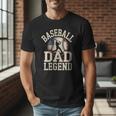 Baseball Dad Retro American Flag Style Men T-Shirt Baseball Dad Retro American Flag Style Men T-Shirt