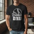 Baseball Dad Softball Game Rookie Dad Baseball Men T-Shirt