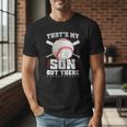Baseball Dad Softball Game Son Out There Fathersday Baseball Men T-Shirt