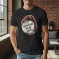 Baseball Dad Softball Glove And Ball Men T-Shirt Baseball Dad Softball Glove And Ball Men T-Shirt
