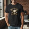 Baseball Dad Sports With Bats And Ball Graphic Men T-Shirt