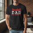 Baseball Dad Most Stressful Position On The Team Player Men T-Shirt