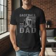 Baseball Dad USA American Flag Father's Day Men Men T-Shirt Baseball Dad USA American Flag Father's Day Men Men T-Shirt