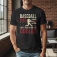 Baseball Dad Vintage Baseball Father’s Day Men T-Shirt