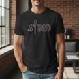 Baseball Player Dad Father's Day Number One Baseball Dad Men T-Shirt Baseball Player Dad Father's Day Number One Baseball Dad Men T-Shirt