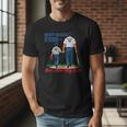 Best Coach Ever Fathers Day Baseball Dad Papa Sports Lover Men T-Shirt