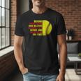 Dad Of Ballers Behind Every Softball Player Baseball Dads Men T-Shirt