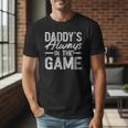 Dad Baseball Men Baseball Daddy's Always In The Game Men T-Shirt