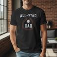 Dad Baseball Tee For Men And Dad Birthday Baseball Dad Men T-Shirt Dad Baseball Tee For Men And Dad Birthday Baseball Dad Men T-Shirt