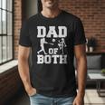 Dad Of Both Gymnastics Baseball Dad Men T-Shirt Dad Of Both Gymnastics Baseball Dad Men T-Shirt