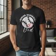 The Last Home Run Season Senior Baseball Dad 2025 2 SIDES Men T-Shirt