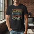 Raising Champions One Game At A Time Proud Baseball Dad Men T-Shirt Raising Champions One Game At A Time Proud Baseball Dad Men T-Shirt