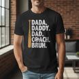 Retro Dada Daddy Dad Coach Bruh Baseball Dad Fathers Day Men Men T-Shirt Retro Dada Daddy Dad Coach Bruh Baseball Dad Fathers Day Men Men T-Shirt