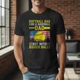 Softball Dad Like A Baseball Dad But Bigger Balls Back Men T-Shirt Softball Dad Like A Baseball Dad But Bigger Balls Back Men T-Shirt