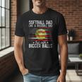 Softball Dad Just Like A Baseball Dad But With Bigger Back Men T-Shirt Softball Dad Just Like A Baseball Dad But With Bigger Back Men T-Shirt