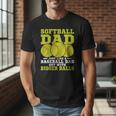 Softball Dad Just Like A Baseball Dad Team Men T-Shirt Softball Dad Just Like A Baseball Dad Team Men T-Shirt