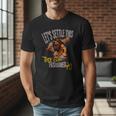 Stoneage Caveman Neolithic History Baseball Dad Father Men T-Shirt