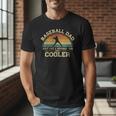 Vintage Baseball Dad Just Like A Normal Dad Only Cooler Men T-Shirt Vintage Baseball Dad Just Like A Normal Dad Only Cooler Men T-Shirt