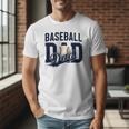 Baseball Dad Daddy Papa Men T-Shirt