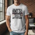 This Baseball Dad Don’t Need A Glove To Catch An Attitude Men T-Shirt
